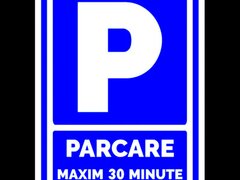 Semn de parcare maxim 30 minute